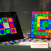 Exposition Vasarely Centre Pompidou, nos photos