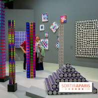 Exposition Vasarely Centre Pompidou, nos photos
