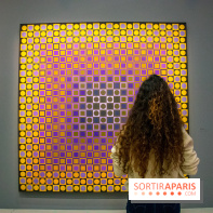 Exposition Vasarely Centre Pompidou, nos photos