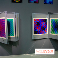 Exposition Vasarely Centre Pompidou, nos photos