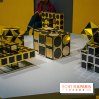Exposition Vasarely Centre Pompidou, nos photos