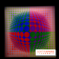 Exposition Vasarely Centre Pompidou, nos photos