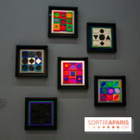 Exposition Vasarely Centre Pompidou, nos photos
