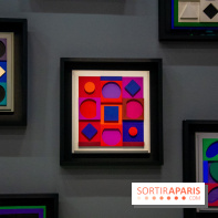 Exposition Vasarely Centre Pompidou, nos photos