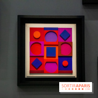 Exposition Vasarely Centre Pompidou, nos photos