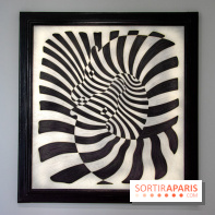 Exposition Vasarely Centre Pompidou, nos photos