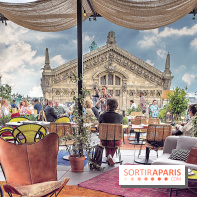 Créatures : le restaurant éphémère sur la terrasse des Galeries Lafayette, les photos