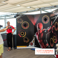 Les animations spider-man de la Tour Montparnasse