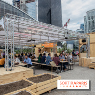 Garden Parvis à La Défense, les photos