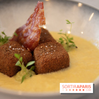 Le Faham : Velouté et cromesquis de maïs