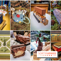 Bûches de Noël 2019 - les hôtels et palaces