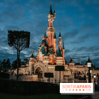 Visuels Disneyland Paris château nuit
