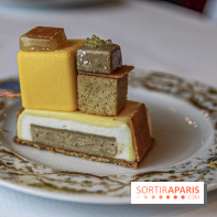 Bûche de Noël de Guy Martin au Grand Véfour 2019