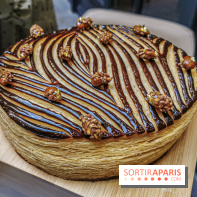 La Bûche de Noël 2019 et galette des rois 2020 du Burgundy Paris by Pascal Hainigue 