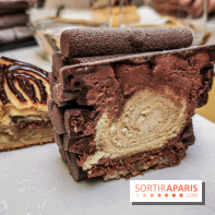 La Bûche de Noël 2019 et galette des rois 2020 du Burgundy Paris by Pascal Hainigue 