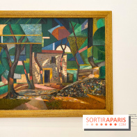 Route muletière et maison à Céret, Auguste Herbin, 1913 - Musée d'Art Moderne de Paris