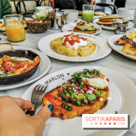 Petit-déjeuner chez Marlon restaurant