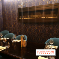 Madame Claude - Restaurant Paris 15ème La cheminée murale