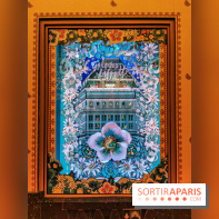 Vitrines et sapin de Noël au Galeries Lafayettes 2019 avec Virginie Efira - photos 