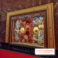 Vitrines et sapin de Noël au Galeries Lafayettes 2019 avec Virginie Efira - photos 