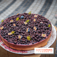 Tarte aux myrtilles de Quentin Lechat - Jardin Privé