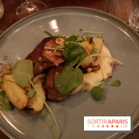 Restaurant Mieux - Quasi de veau rosé et jus à la marjolaine, purée de panais