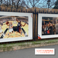 Exposition photo Tony Parker Tour Saint-Jacques 