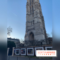 Exposition photo Tony Parker Tour Saint-Jacques 