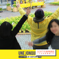 Une Jonquille pour Curie au Panthéon