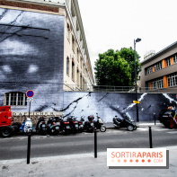 Hommage à Adama Traoré : l'artiste JR dévoile un collage géant à Paris, les photos