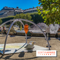 Photos : Jouets géants Fisher Price au Jardin du Palais Royal