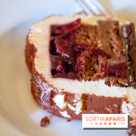 Bûche de Noël 2020 de Matthieu Carlin à l'Hôtel de Crillon