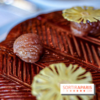 La Bûche de Noël 2020 et Galette des rois 2021 de Guy Martin au Grand Véfour