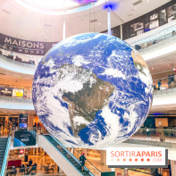 Gaïa de Luke Jerram à Beaugrenelle