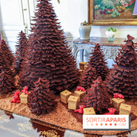 La Bûche de Noël du Plaza Athénée 2020 par Angelo Musa et Alexandre Dufeu