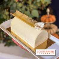 Bûches et créations de Noël Ladurée 2020 avec Jean François Piège