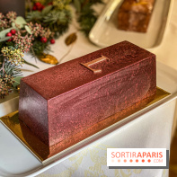 Bûches et créations de Noël Ladurée 2020 avec Jean François Piège