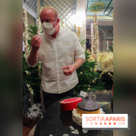 Bûche de Noël 2020 au Peninsula Paris : nos photos
