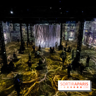 Photos : Exposition immersive Jimmy Nelson : The last sentinels à l’Atelier des Lumières 