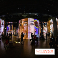 Photos : Exposition immersive Jimmy Nelson : The last sentinels à l’Atelier des Lumières 