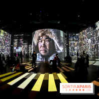 Photos : Exposition immersive Jimmy Nelson : The last sentinels à l’Atelier des Lumières 