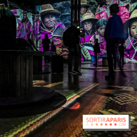 Photos : Exposition immersive Jimmy Nelson : The last sentinels à l’Atelier des Lumières 