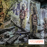 Photos : Exposition immersive Jimmy Nelson : The last sentinels à l’Atelier des Lumières 