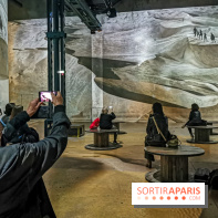 Photos : Exposition immersive Jimmy Nelson : The last sentinels à l’Atelier des Lumières 