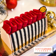 Photos : Bûches et créations de Noël 2020 chez Mariage Frères