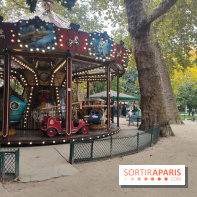 Visuels Parc Monceau à Paris 8e arrondissement  - carrousel enfant