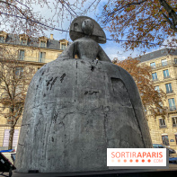 Exposition contemporaine de Manolo Valdés avenue Georges V