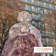 Exposition contemporaine de Manolo Valdés avenue Georges V