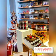 Chocolats de Noël et buche 2020 chez Pierre Marcolini