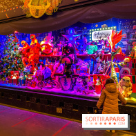 Photos : Les vitrines et sapin de Noël de Noël des Galeries Lafayette 2020